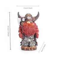 Estatueta Viking Nórdica de Resina - Decoração Temática para Casa e Escritório - imagem 3
