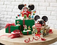 Estatueta Mickey nas Nuvens 15 cm - Department 56 Disney Village - imagem 3