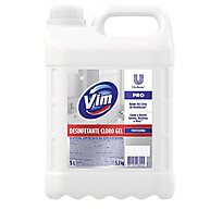 Vim Cloro Gel 5L: Desinfete e Limpe com Poder! - imagem 1