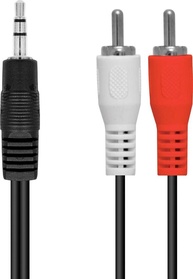 Cabo 2 RCA para P2 3.5mm Vinik 1.5m: Som Estéreo de Alta Qualidade para Seus Dispositivos - imagem 3