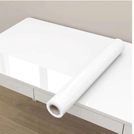 Adesivo Vinil Envelopamento Mesa Laca Laquear Vidro Lavável Impermeável 2m x 1m Branco Brilho - imagem 1