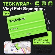 Rodo de Feltro Profissional TECKWRAP (2 Peças) - Aplicação Perfeita de Vinil e Papel de Parede - imagem 3