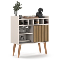 Aparador Retro Florença com Adega – Design Vintage e Funcionalidade Moderna - imagem 1