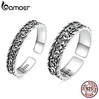 Anel Prata 925 Bamoer: Elegância Vintage - imagem 2