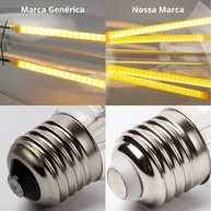 Lâmpadas Filamento LED: Kit 10 Retrô Vintage - imagem 2