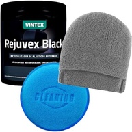 Kit Revitalizador Rejuvex Black 400g Vintex + Aplicadores Karbox: Renove o Visual do Seu Carro! - imagem 2