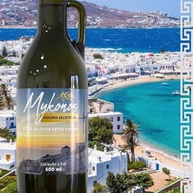 Azeite Mykonos Golden Selection Grego Extra Virgem 500ml - imagem 5