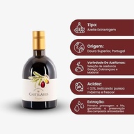 Azeite Quinta dos Castelares Extra Virgem Premium 500ml - imagem 4
