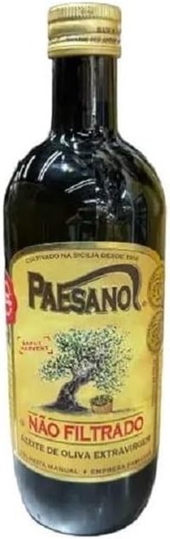 Azeite Italiano Extra Virgem Paesano 1L - NÃO FILTRADO - imagem 1