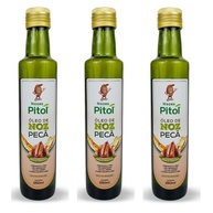 Kit 3 Óleo de Noz Pecã, Nozes Pitol, Extra Virgem, 250ml - imagem 2