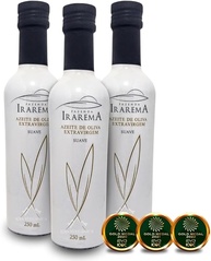 Azeite Extra Virgem Irarema Suave Brasileiro Premiado - 3x Garrafas de 250ml - imagem 1