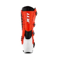 Bota Motocross Articulada Jett Hi-Vis Branca/Vermelha - Segurança e Performance Superior - imagem 5