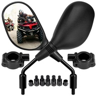 Espelhos KEMIMOTO para Moto e ATV: Visão Clara e Segurança com Ajuste 360° - imagem 1