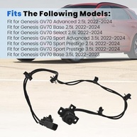 Câmera Frontal VANPERT 99250-AR010: Visão Ampliada para seu Hyundai Genesis GV70 (2022-2024) - imagem 4