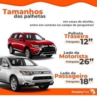 Kit 3 Palhetas Limpador Para-brisa Silicone Mitsubishi Outlander 2012-2022 - Visão Clara e Segura - imagem 5