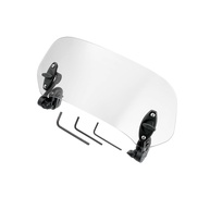 ACROPIX Extensão de Para-brisa Universal para Motos e Scooters - Ajuste Perfeito e Visão Clara - imagem 1