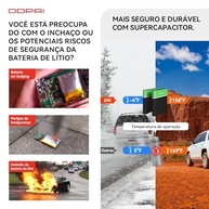 Câmera Veicular DDPAI Z40 3K Frontal e Traseira com WiFi, GPS e Visão Noturna Avançada - imagem 5