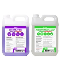 Resina Epóxi de Média Viscosidade para Madeira e Artesanato - Kit 7,5 Kg - imagem 1