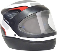 Capacete FW3 Automático Branco e Prata 60: Leveza e Segurança com Viseira Cristal - imagem 3