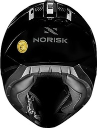 Capacete Norisk Razor Solid Black Edition: Conforto e Estilo com Viseira Fumê e Spoiler - imagem 5