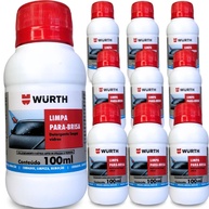 Kit 10 Limpa Para Brisa Wurth 100ml: Visibilidade Cristalina e Limpeza Impecável - imagem 1