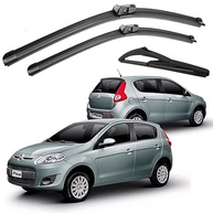 Kit 3 Palhetas Limpador Parabrisa Novo Palio 2012-2017 - Visibilidade e Segurança - imagem 2