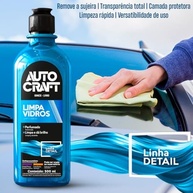 KIT 2 Limpa Vidros Automotivo Autocraft Pro 500ml: Visibilidade Cristalina e Brilho Impecável - imagem 5