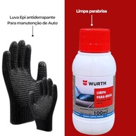 Limpa Para-brisa Concentrado Wurth 100ml + Luvas: Visibilidade e Segurança Imbatíveis! - imagem 3