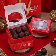 Caixa de Doces Natal 2025: Elegância com Visor! - imagem 2