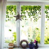 Adesivos Eletrostáticos Reutilizáveis 59,4x28,4cm - Vista de Jardim para Portas de Vidro - imagem 4