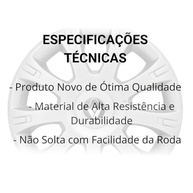 Jogo de Calotas Aro 14 Preto para Sandero e Logan (2009-2013) com Emblema - Renove o Visual! - imagem 4