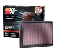 K&N Filtro de Ar de Alto Fluxo Vitalício: Potência e Economia para seu Ford Bronco, Escape, Maverick e mais! - imagem 2