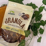 Kit 2X: Granola Cacau e Coco Sem Glúten Vitalin 200g - imagem 4