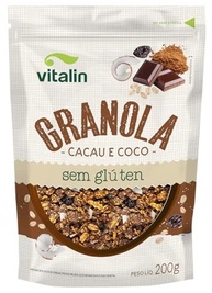 Vitalin Granola Cacau E Coco Integral Sem Glúten 200G - imagem 3