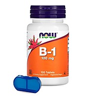 Vitamina B1 Now Foods: Energia e Saúde em 100 Tablets - imagem 1