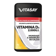 Vitamina D 2.000UI Vitasay: Dose Diária de Saúde! - imagem 1