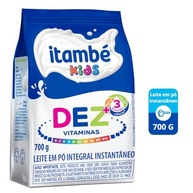 4 UNIDADES Leite em Pó instantâneo ITAMBÉ KIDS- Dez Vitaminas 700g - imagem 4