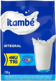 Leite em pó integral + Nutri Vitaminas - Itambé 750 gr - imagem 1