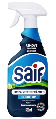 Limpa Vitrocerâmico com Gatilho Saif 500ml - Ação Desengordurante Potente para Cooktops - imagem 2