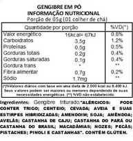 Gengibre em Pó (100% Puro) Viva Salute - 1Kg - imagem 4
