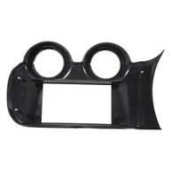 Moldura Painel 2 Din 7" Fiat Uno Vivace 2011-2014 Preto - Upgrade Completo! - imagem 4