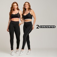 Vivo Fitness: Kit 2 Conjuntos Academia Top! - imagem 1
