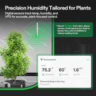 VIVOSUN Umidificador Wi-Fi Inteligente AeroStream H05 5L com Sonda de Temperatura e Umidade - imagem 4