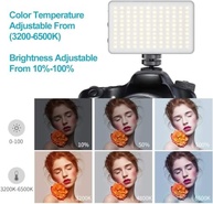 Lâmpada de Vídeo LED Vijim VL120: Luz Profissional Recarregável para Criadores de Conteúdo - imagem 3