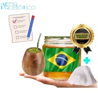 Kombucha Yerbucha Chimarrão Scoby Colônia Viva + Tampa Voal - imagem 2