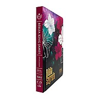 Bíblia KJA Floral Magenta: Leve a Palavra de Deus com Você! - imagem 1