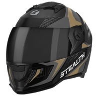 Capacete Fechado Pro Tork Stealth Concept Cinza Dourado - Segurança e Estilo para Você! - imagem 3