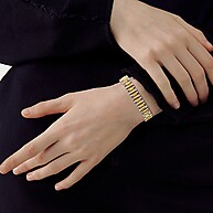 Pulseira de Aço Inox 18K: Elegância para Você! - imagem 2