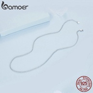 Colar Bamoer 925: Elegância em Prata para Você - imagem 2