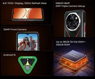 OUKITEL WP55: O Smartphone Robusto e Slim que Você Precisa! - imagem 3